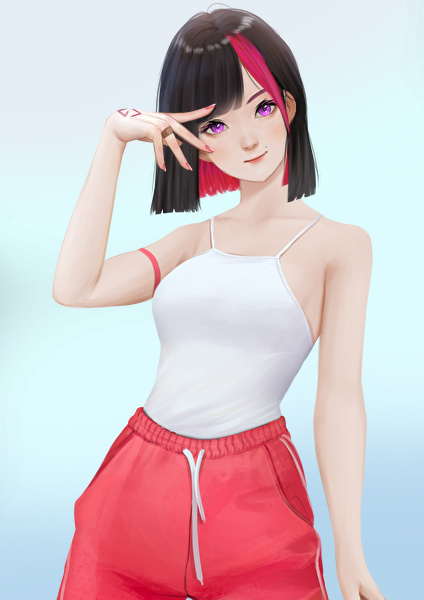 Etherwaifu Greyzie artwork
